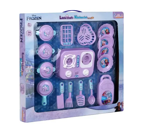 Kriiddaank Little Chef Kitchen Set Frozen, 3Y+