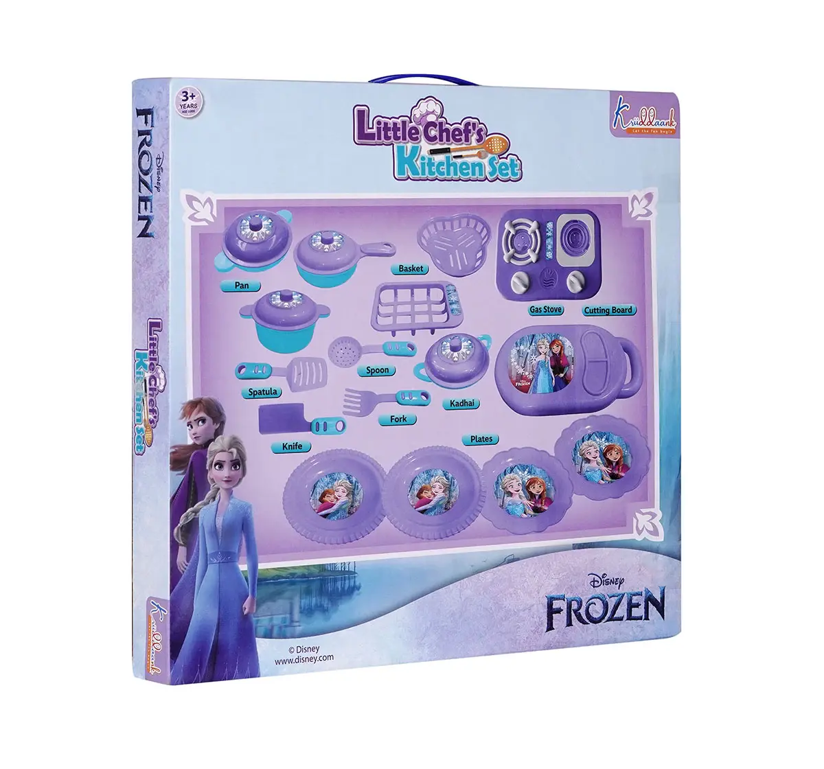 Kriiddaank Little Chef Kitchen Set Frozen, 3Y+