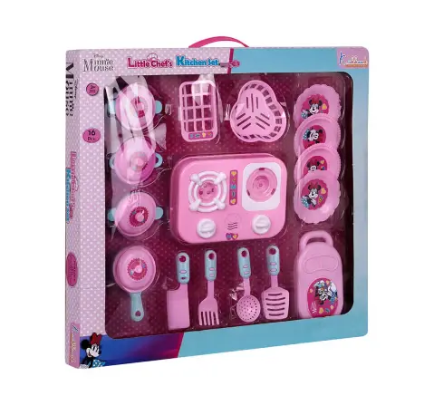 Kriiddaank Little Chef Kitchen Set Minnie Mouse, 3Y+