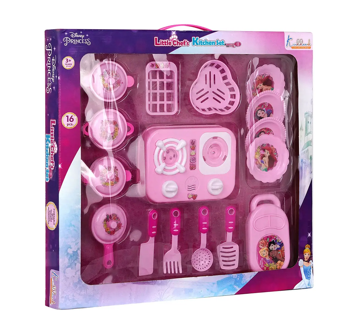 Kriiddaank Little Chef Kitchen Set Disney Princess, 3Y+