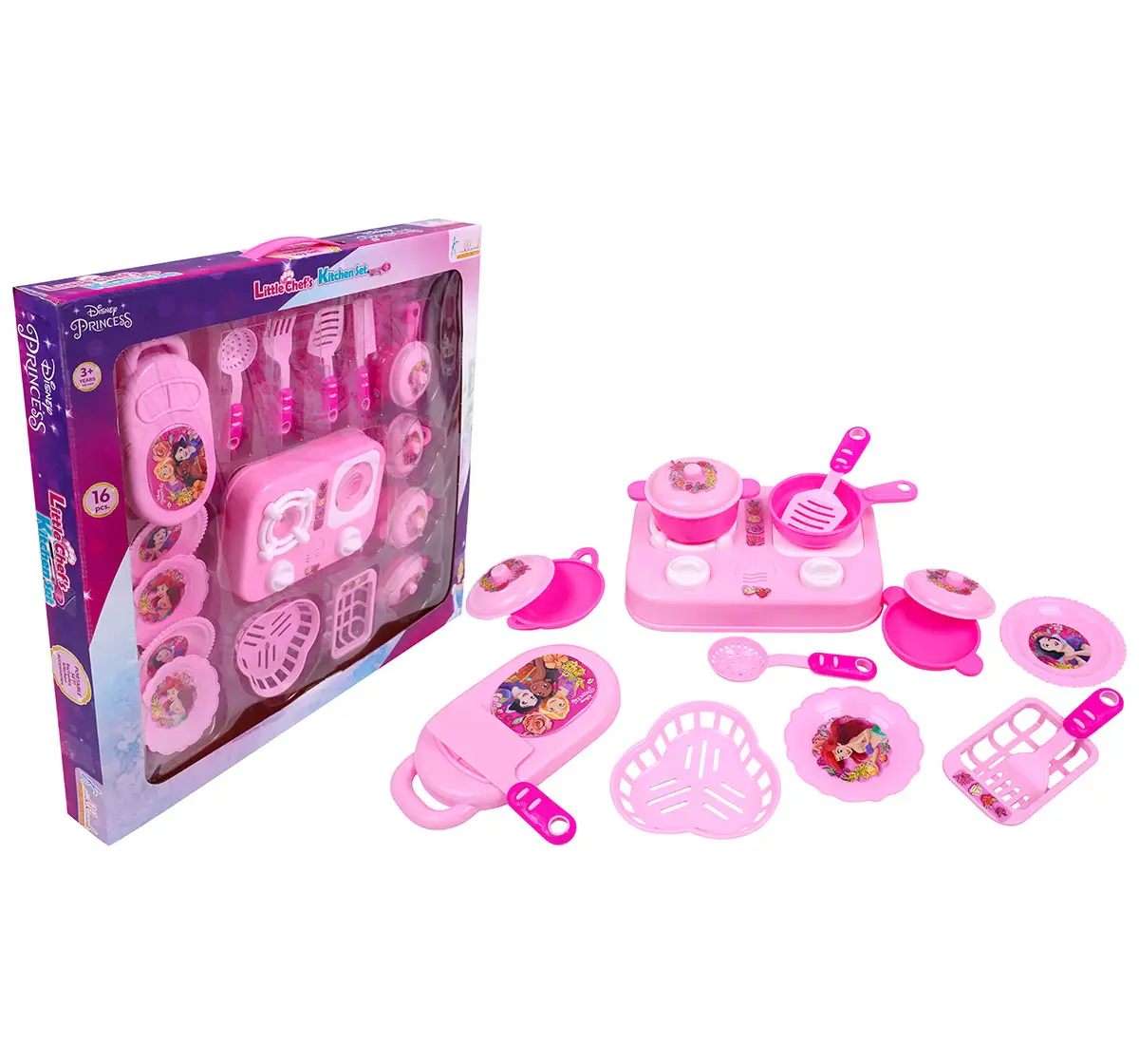 Kriiddaank Little Chef Kitchen Set Disney Princess, 3Y+