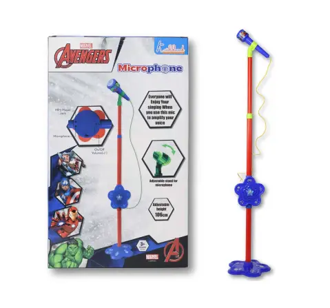 Kriiddaank Avenger Microphone Karaoke Set, 3Y+, Multicolour