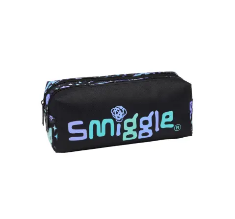 Smiggle Rush Collection Pencil Pouch 3Y+, Black, 6cm