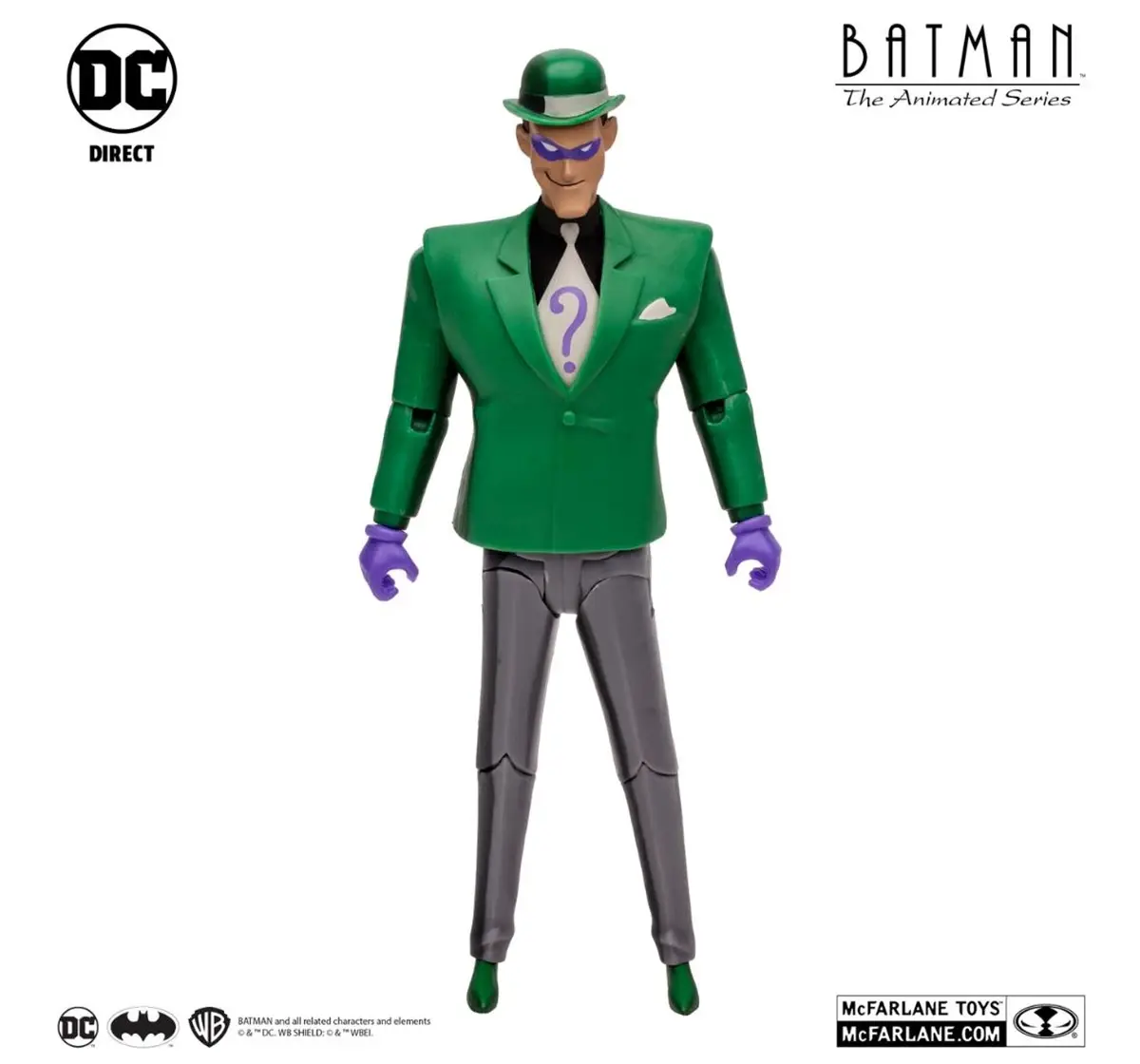 McFarlane Toys DC Comics Batman Animated Series - The Riddler Figure, 15Y+