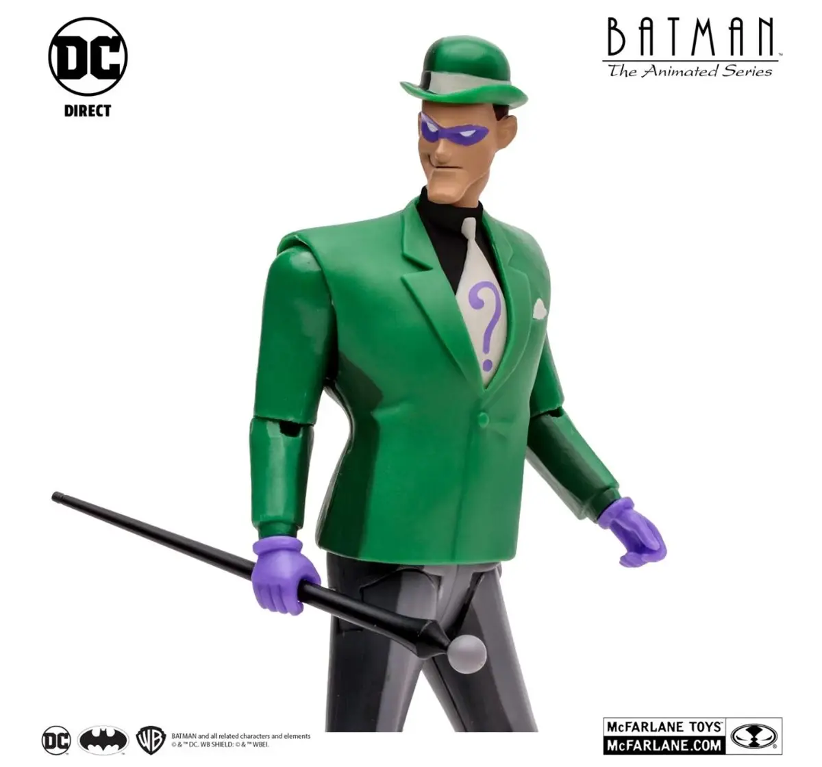 McFarlane Toys DC Comics Batman Animated Series - The Riddler Figure, 15Y+