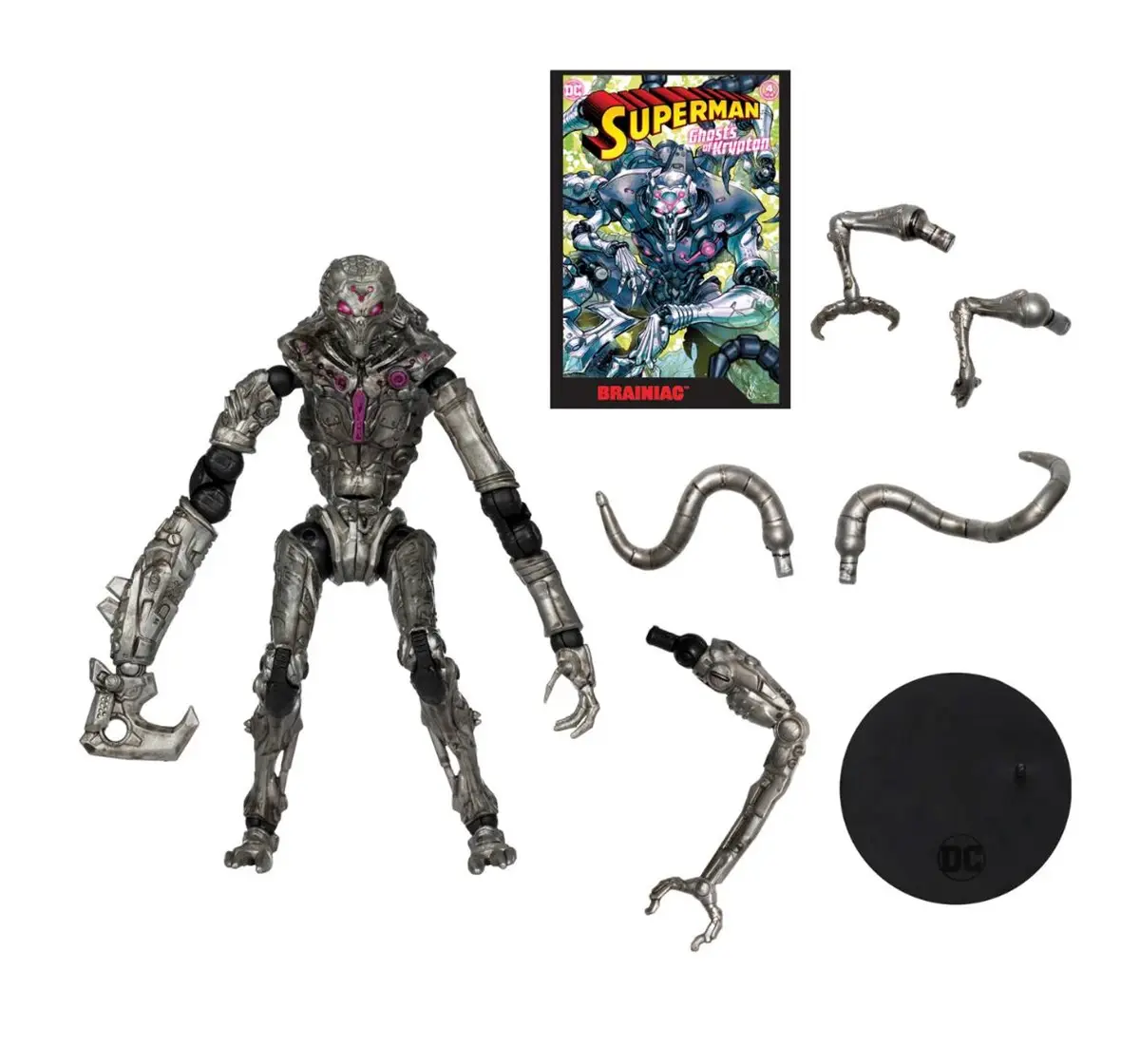 McFarlane Toys DC Comics - Superman Wave 5 - Brainiac (Gold Label) Action Figure, 15Y+