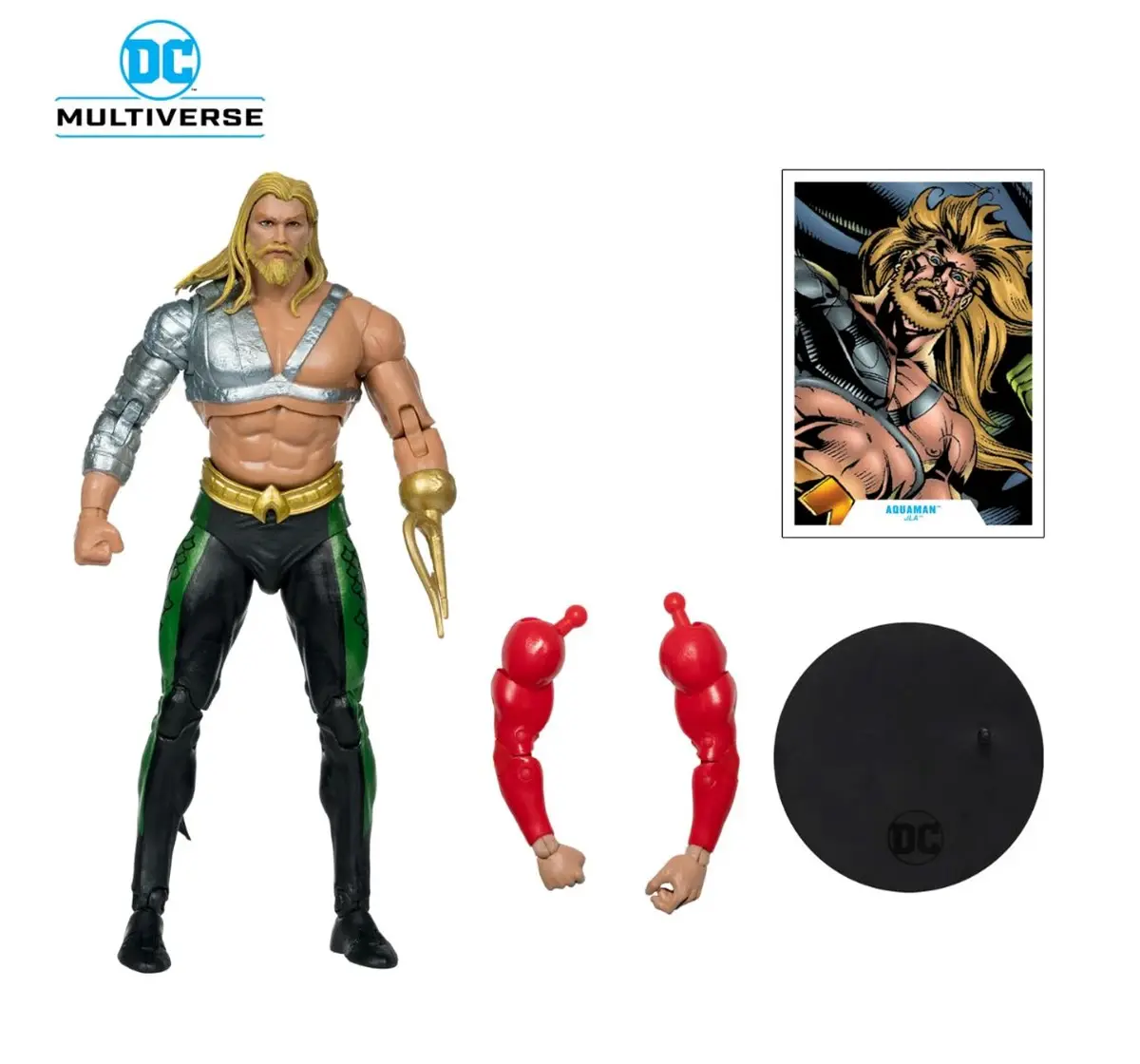 McFarlane Toys Dc Comics Build A Figures''- Plastic Man - Aquaman Action Figure, 15Y+