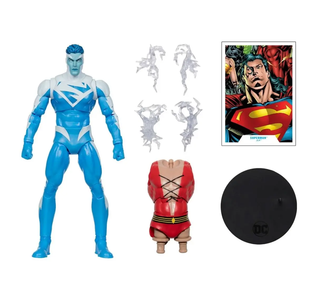 McFarlane Toys Dc Comics Build A Figures''- Plastic Man - Superman Action Figure, 15Y+