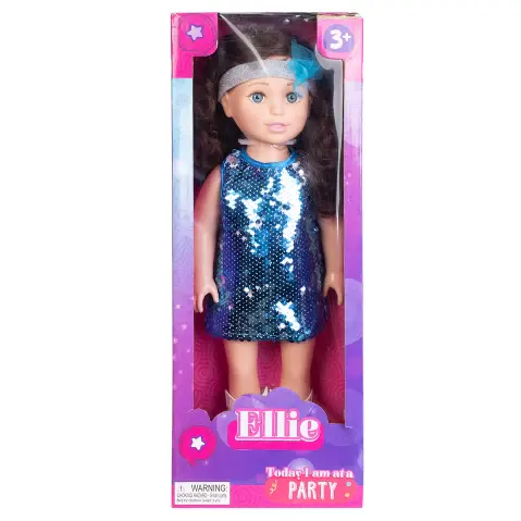 Ellie Evie Party Doll, 18 Inches, 3Y+