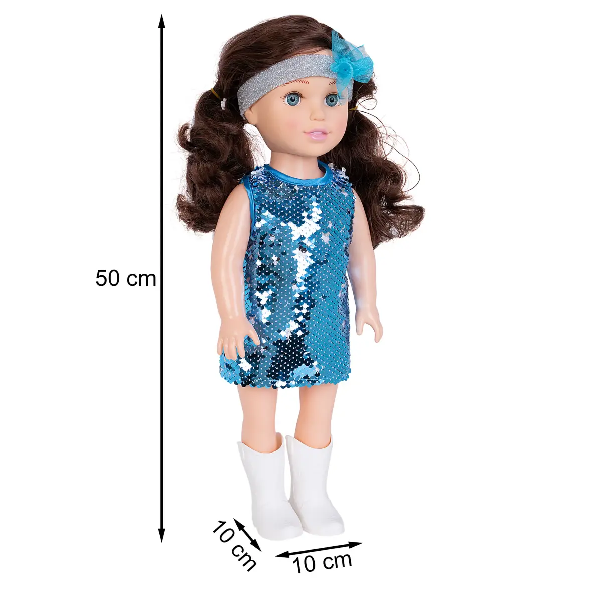 Ellie Evie Party Doll, 18 Inches, 3Y+