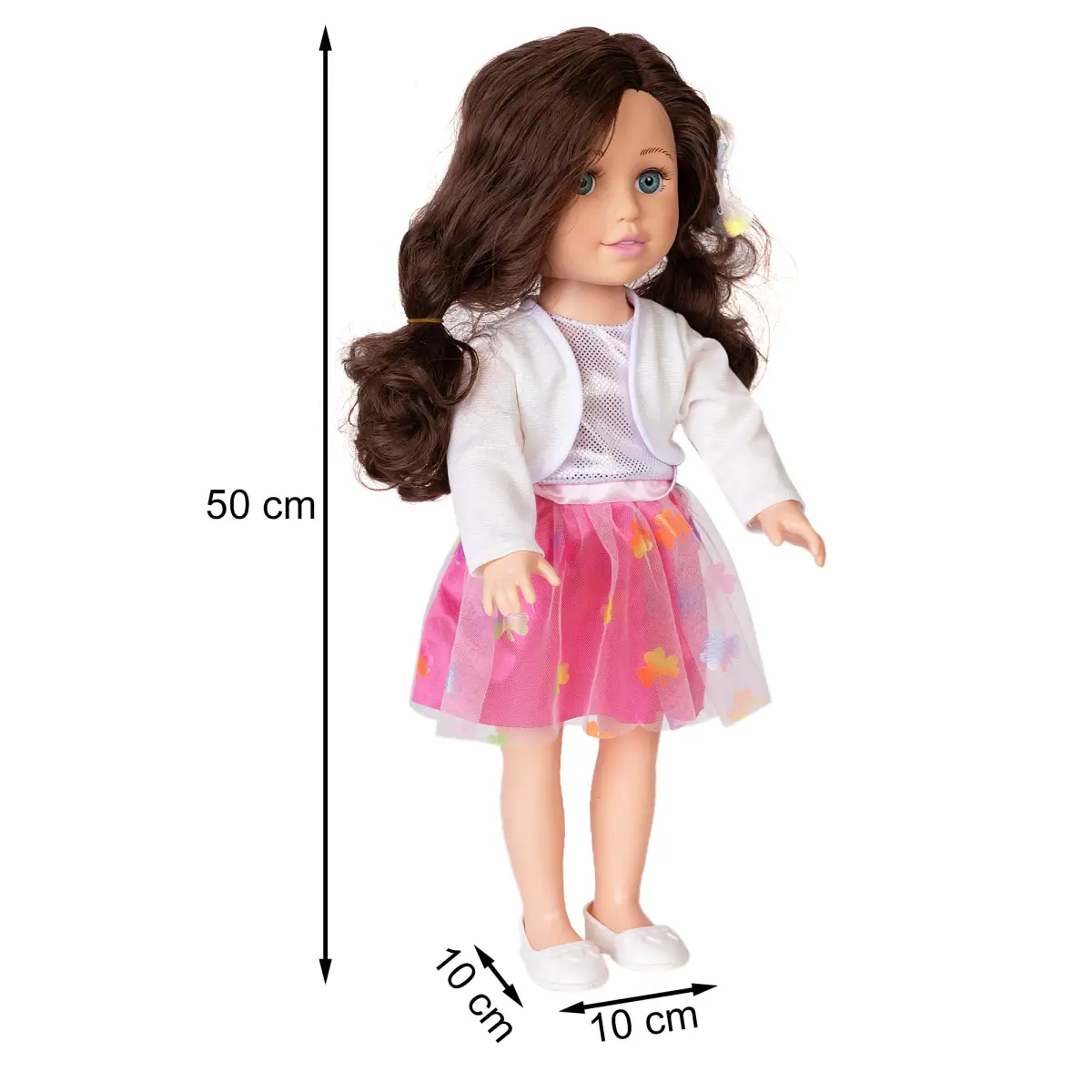 Ellie Roxy Doll With Hairplay, 18 Inches, 3Y+