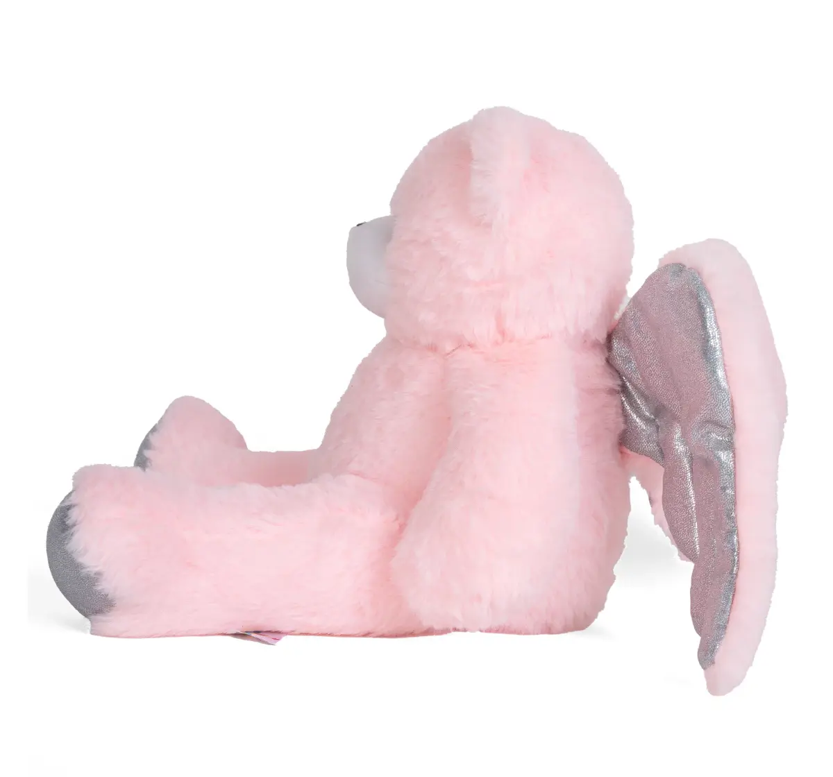 Fuzzbuzz Angel Bear 28cm Soft Toy, Cuddly Teddy Bear Plush Toy, Pink