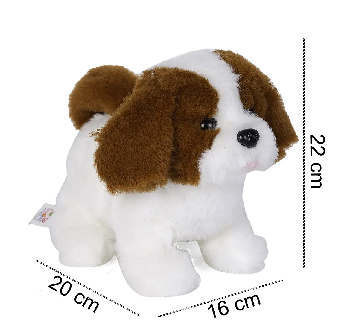 Hamleys Walking Talking Dog Leo, Interactive Toys for Kids, 3Y+