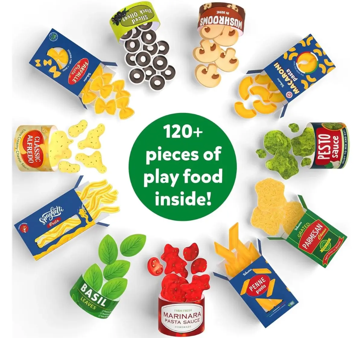 Skillmatics Let'S Make Pasta, Play Food For Realistic Pretend Play, 3Y+
