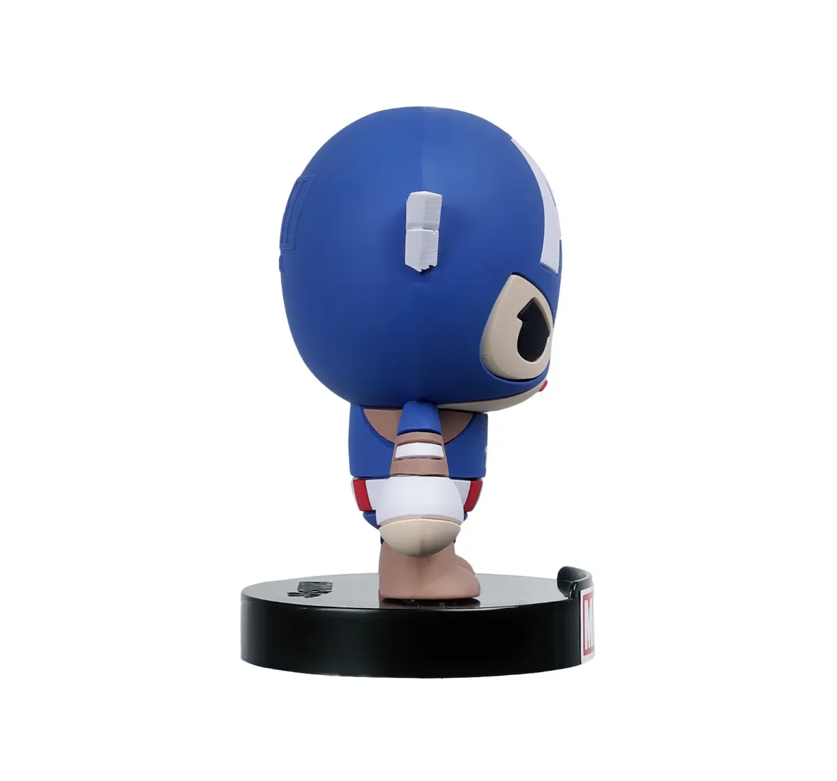 Marvel Captain America 2 in 1 Action Figurine & Keychain, Collectible, 3Y+