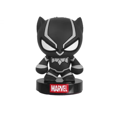 Marvel Black Panther 2 in 1 Action Figurine & Keychain, Collectible, 3Y+