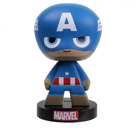 Marvel Capitain America Bobble Head Collectible Action Figure, 5Y+