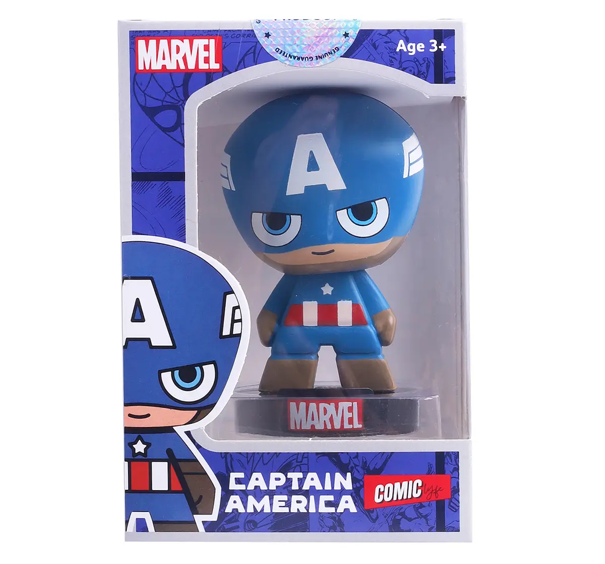 Marvel Capitain America Bobble Head Collectible Action Figure, 5Y+