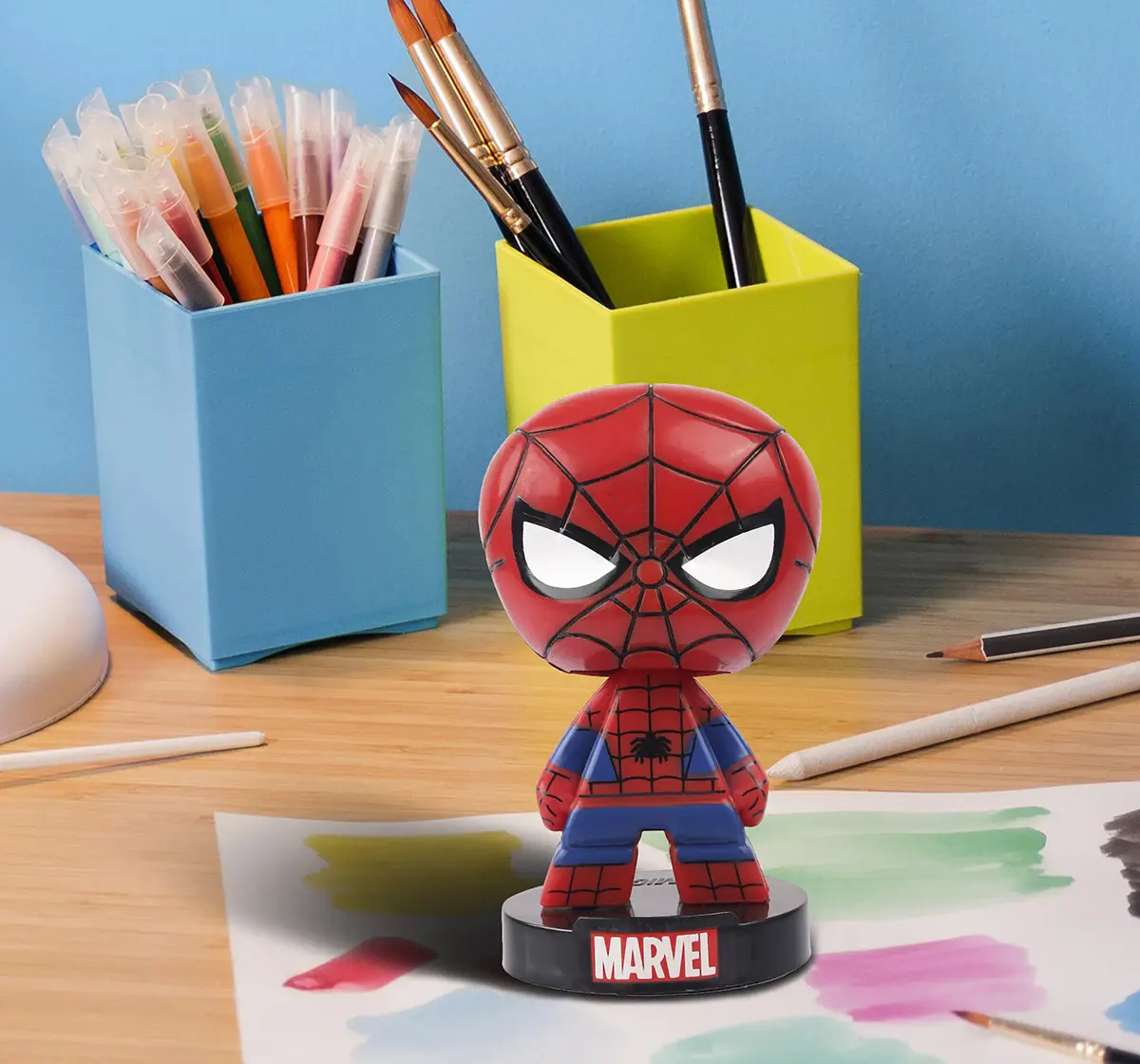 Marvel Spider-Man Bobble Head Collectible Action Figure, 5Y+