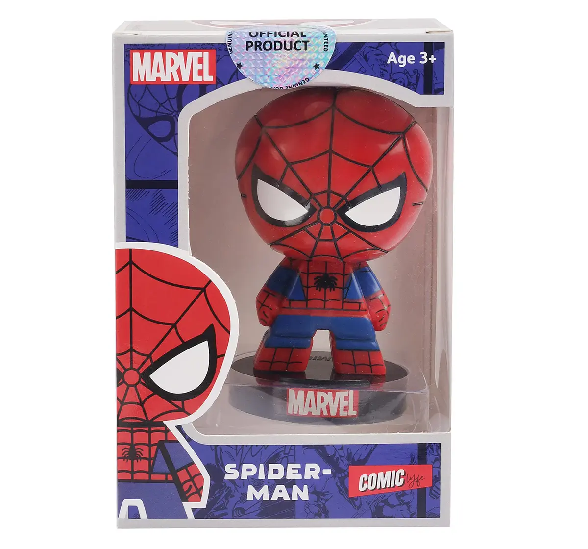Marvel Spider-Man Bobble Head Collectible Action Figure, 5Y+