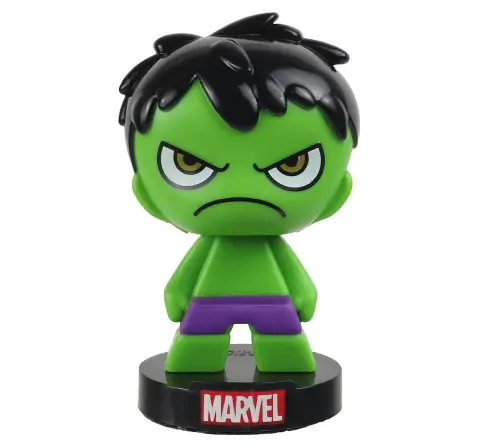 Marvel Hulk Bobble Head Collectible Action Figure, 5Y+