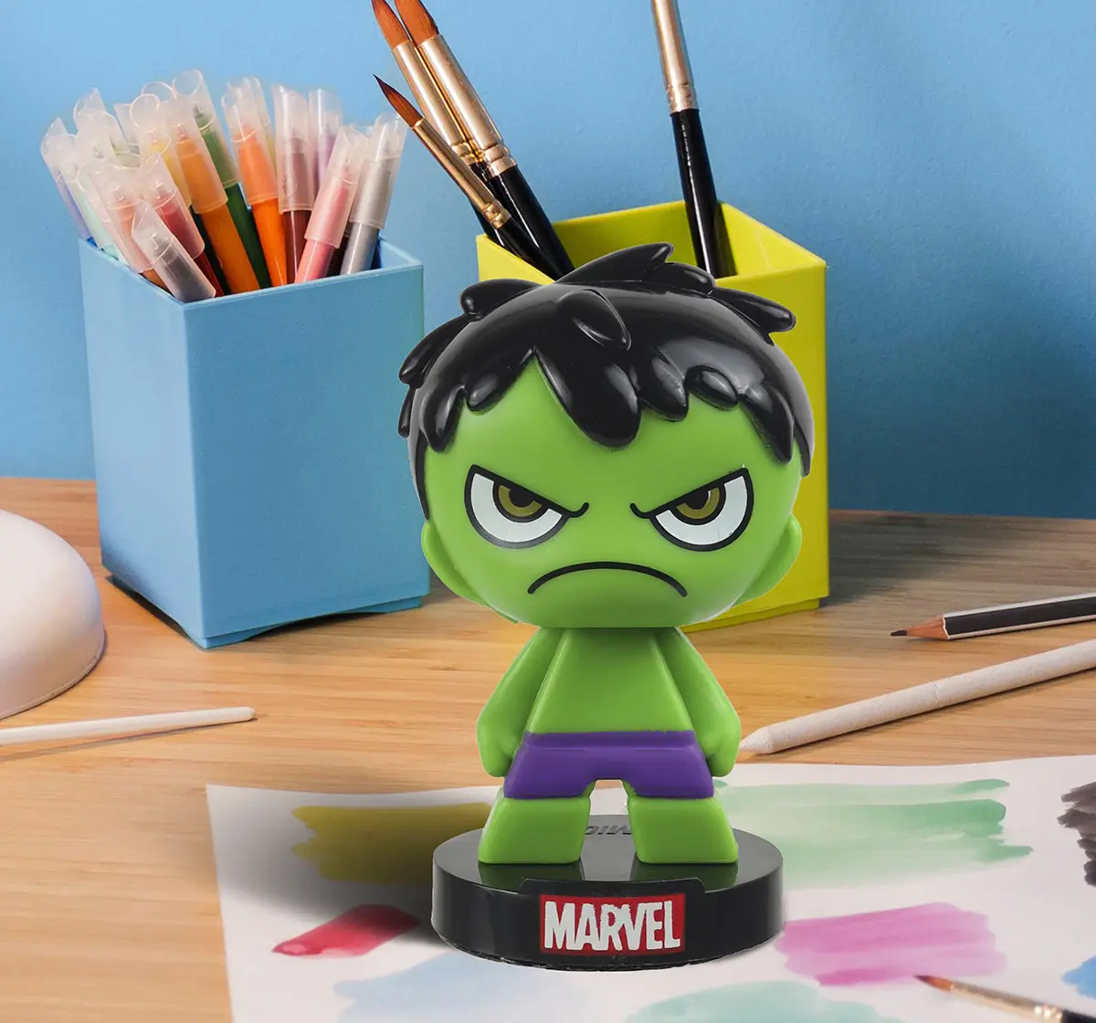 Marvel Hulk Bobble Head Collectible Action Figure, 5Y+