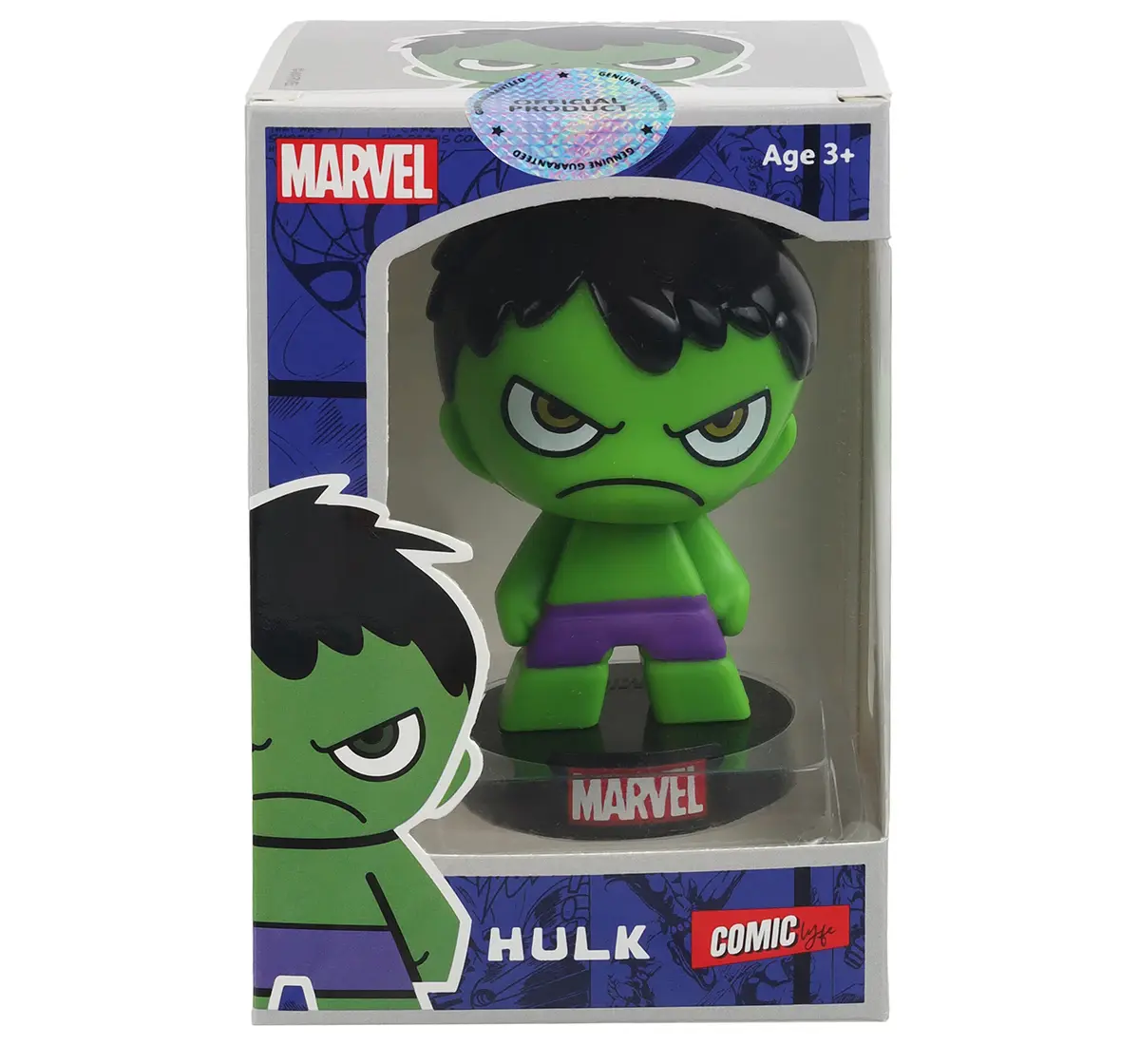 Marvel Hulk Bobble Head Collectible Action Figure, 5Y+