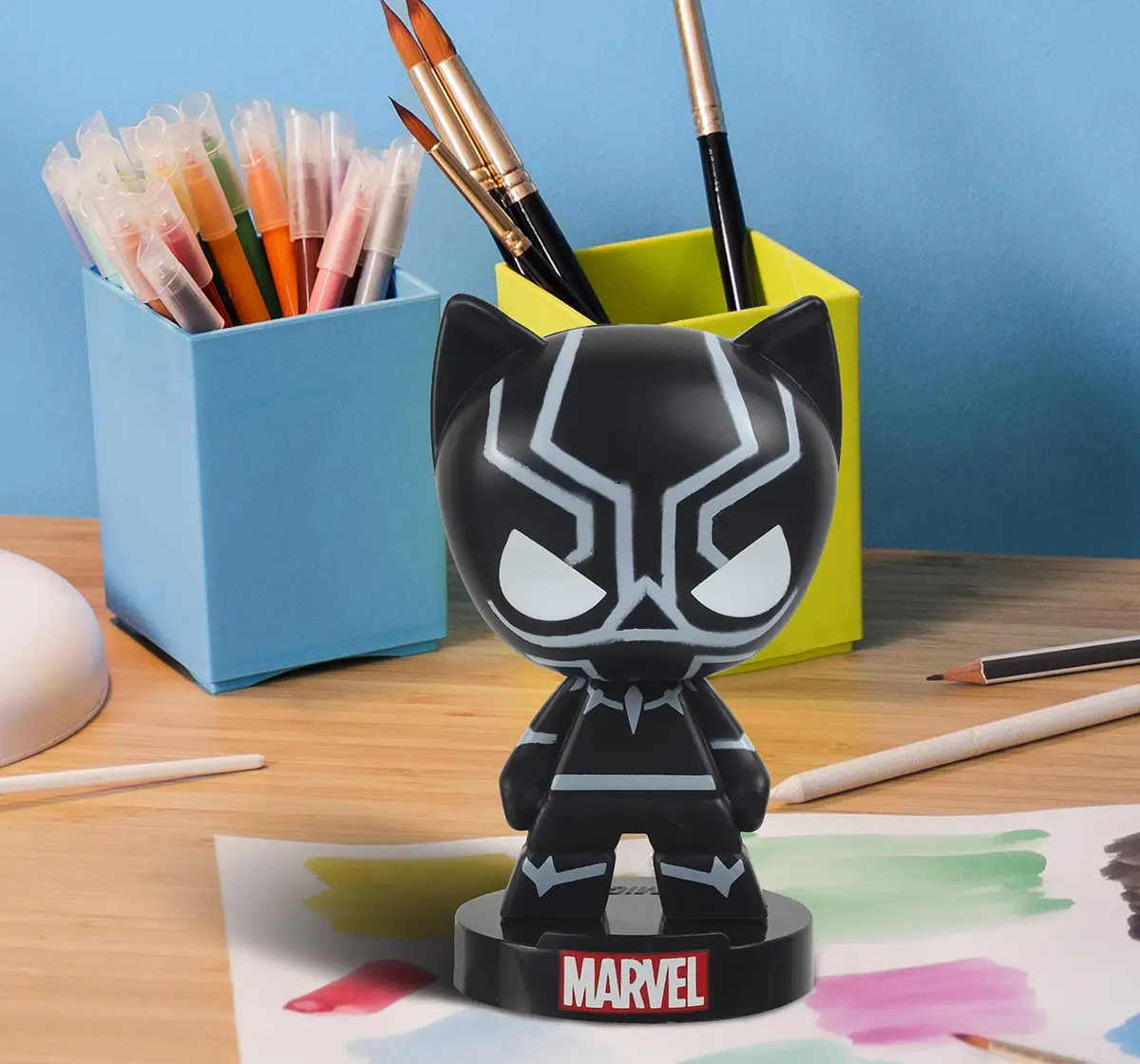 Marvel Black Panthor Bobble Head Collectible Action Figure, 5Y+