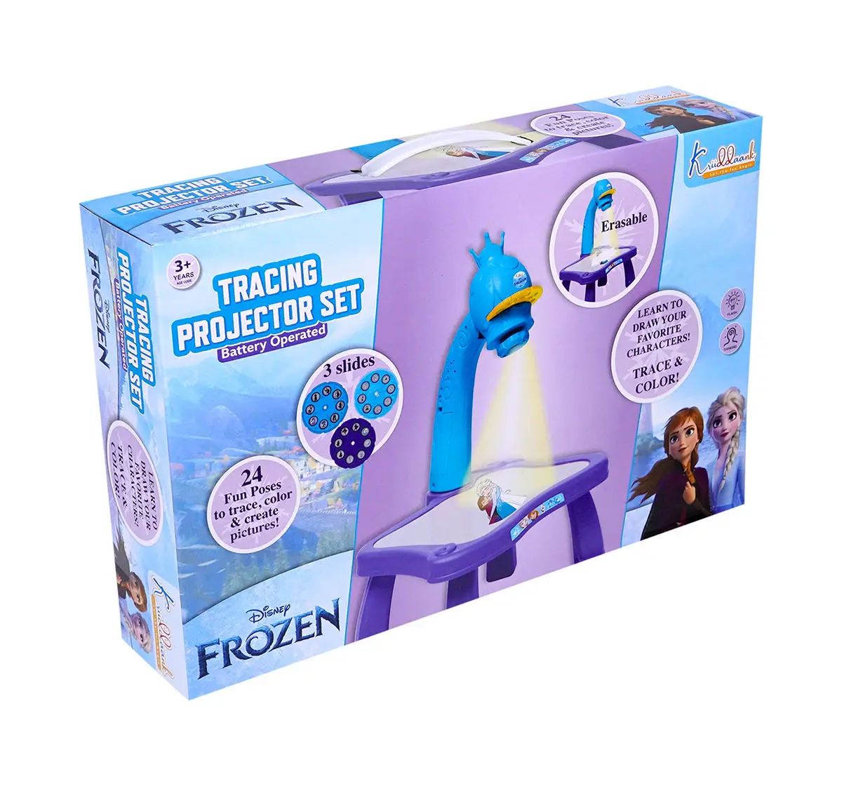 Kriiddaank Tracing Projector Set Frozen, 3Y+