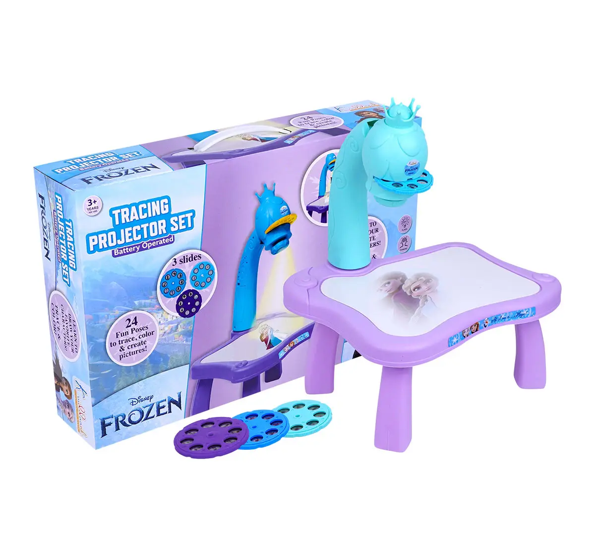 Kriiddaank Tracing Projector Set Frozen, 3Y+