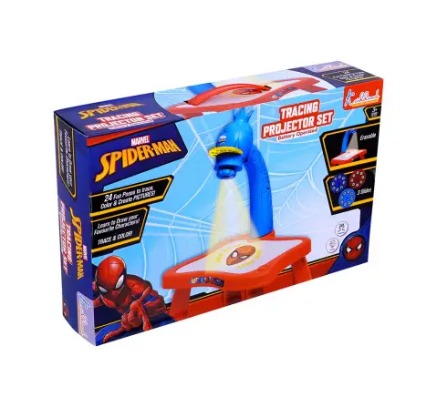 Kriiddaank Tracing Projector Set Spiderman, 3Y+