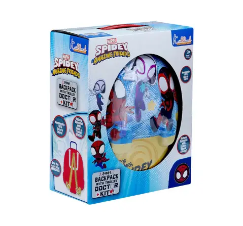 Kriiddaank Backpack Doctor Set Spiderman, 3Y+