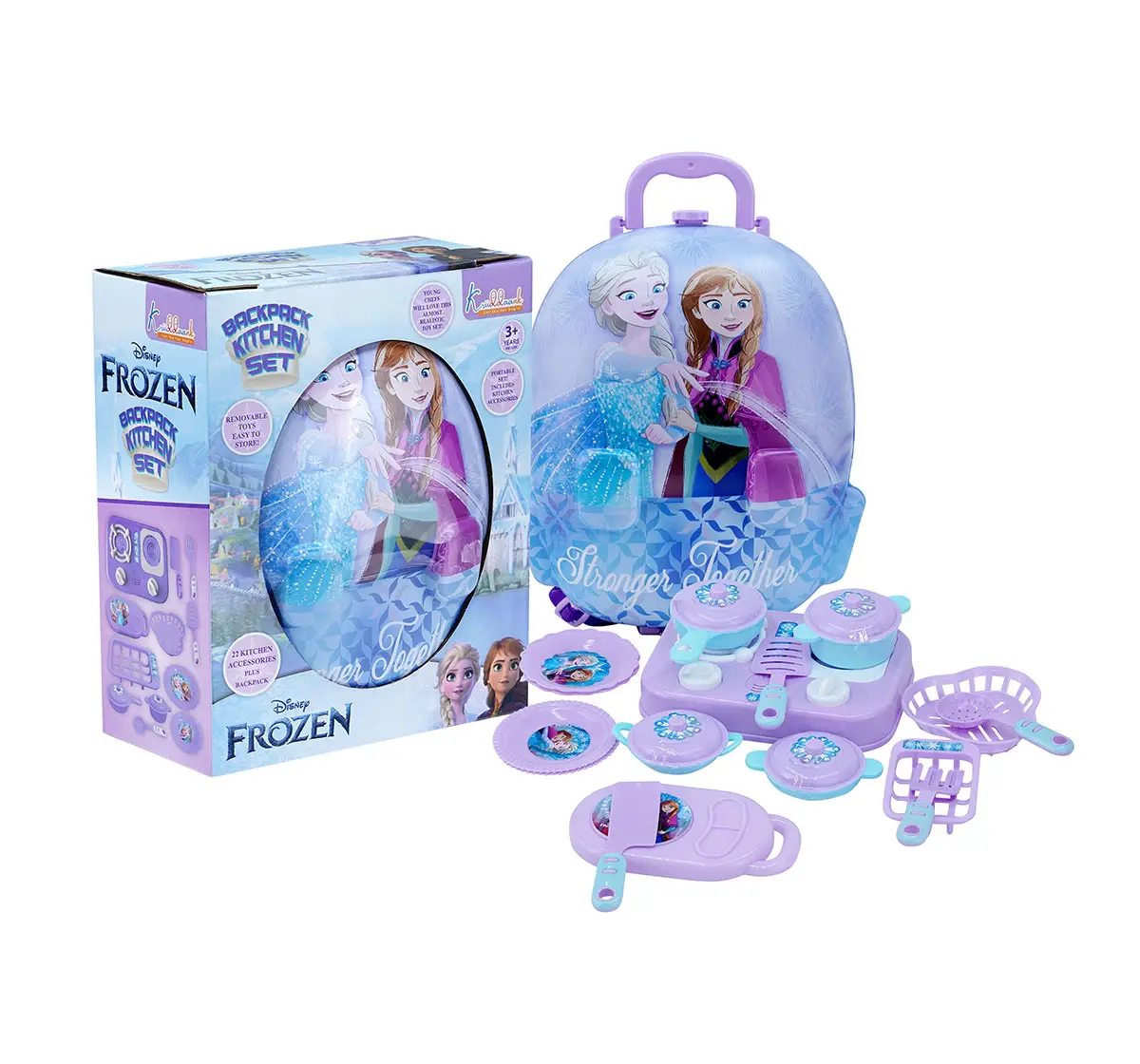 Kriiddaank Backpack Kitchen Set Frozen, 3Y+