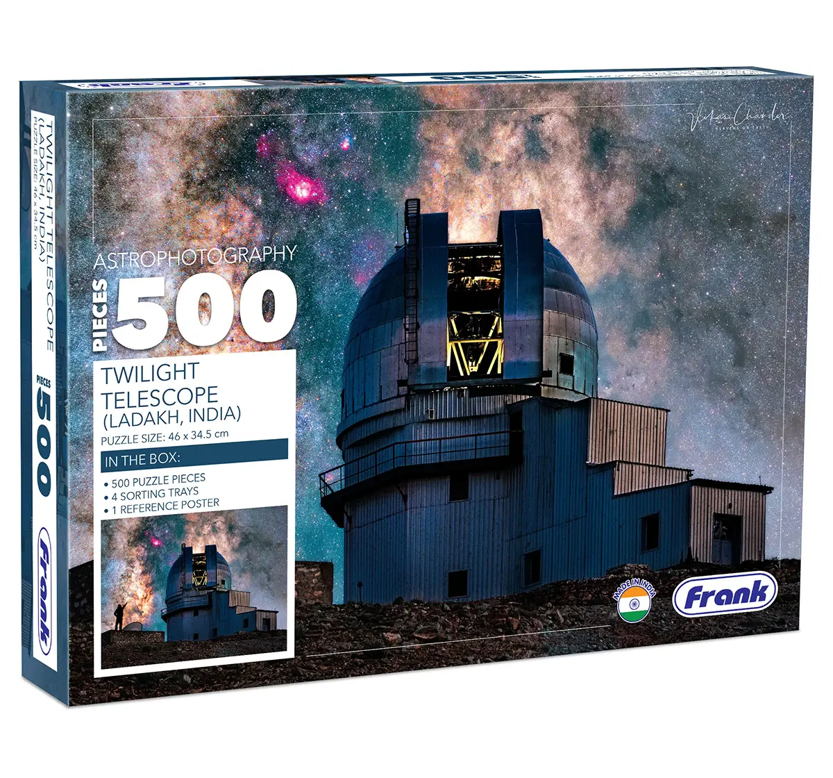 Frank Twilight Telescope 500 pieces Astrophotography Puzzle, 10Y+