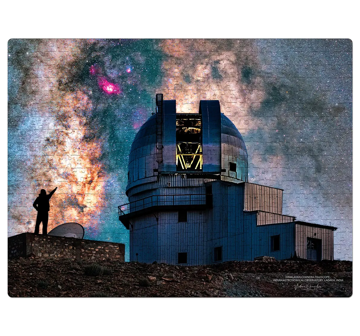 Frank Twilight Telescope 500 pieces Astrophotography Puzzle, 10Y+