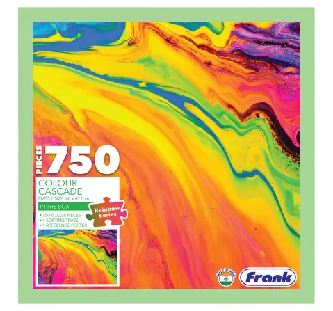 Frank Colour Cascade 750 pieces Puzzle, 15Y+