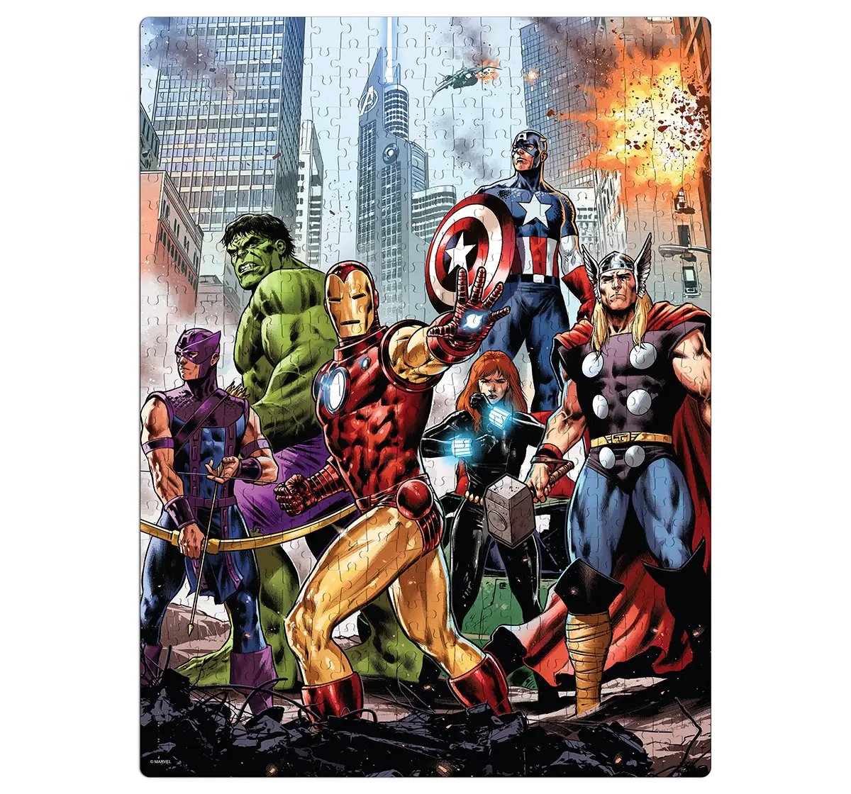 Frank Marvel Avengers 500 pieces Puzzle, 10Y+