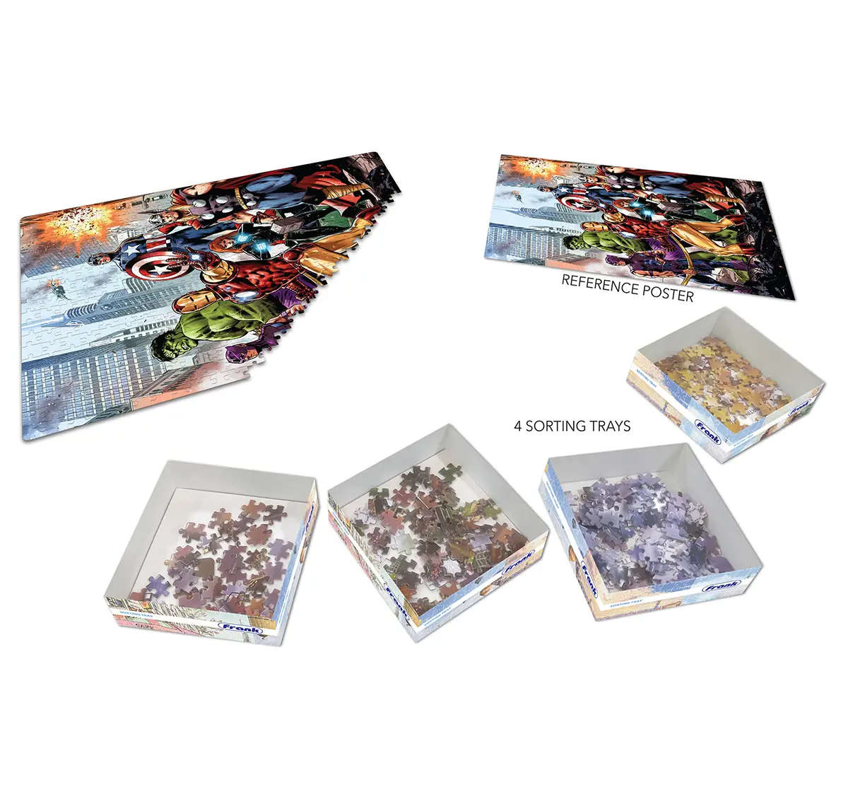 Frank Marvel Avengers 500 pieces Puzzle, 10Y+