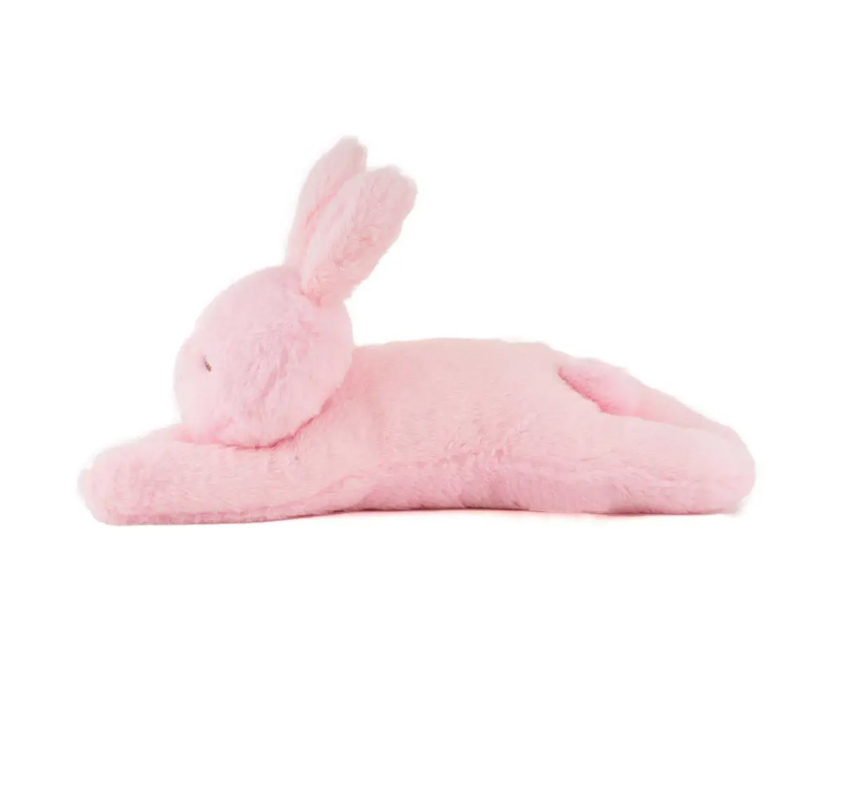 Fuzzbuzz Sleeping Bunny Soft Toy, 19cm, Pink, 18M+