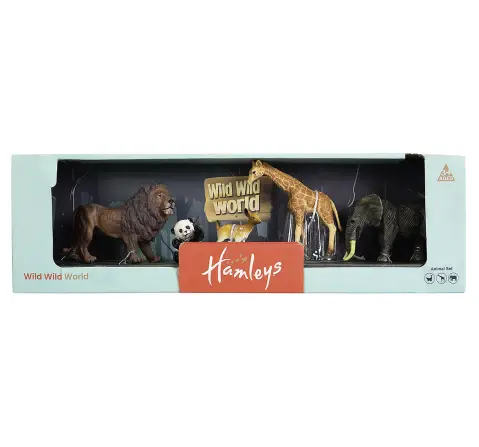 Hamleys Wild Animals Pack of 5, 3Y+