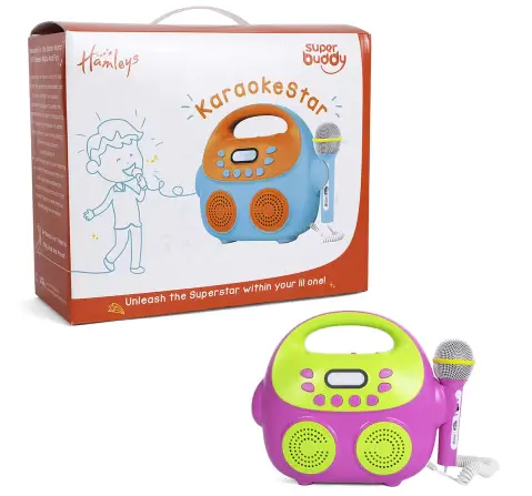 Hamleys Superbuddy Karaoke Star, 5Y+, Pink