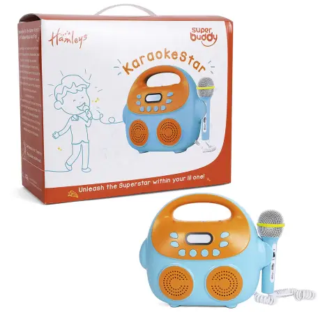 Hamleys Superbuddy Karaoke Star, 5Y+, Blue
