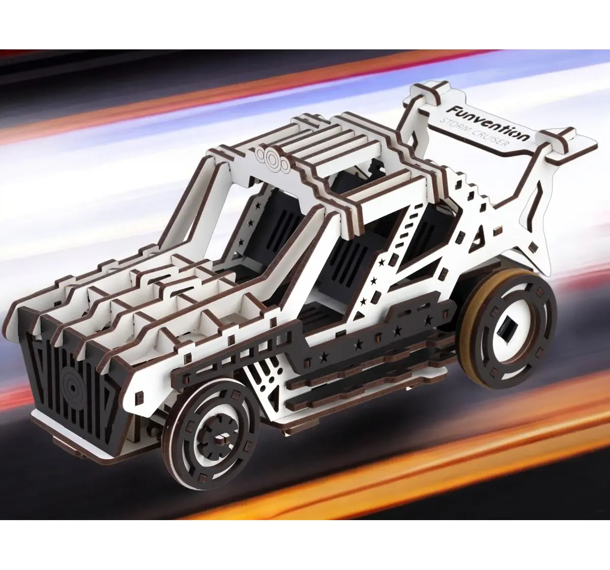 Funvention Storm Cruiser DIY Remote Control Car Model , 8Y+