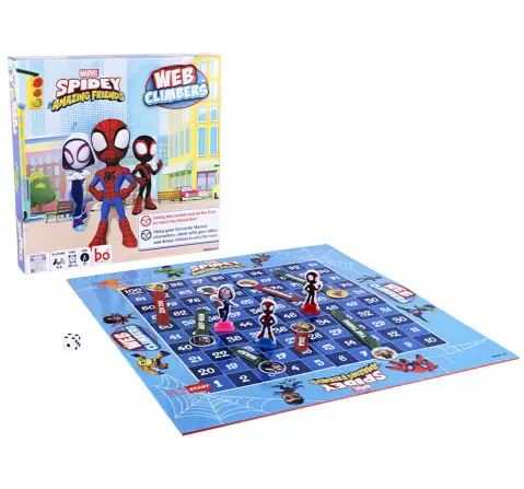 Borad Marvel Spidey and His Amazing Friends Board Game, 3Y+, 2 to 6 Players