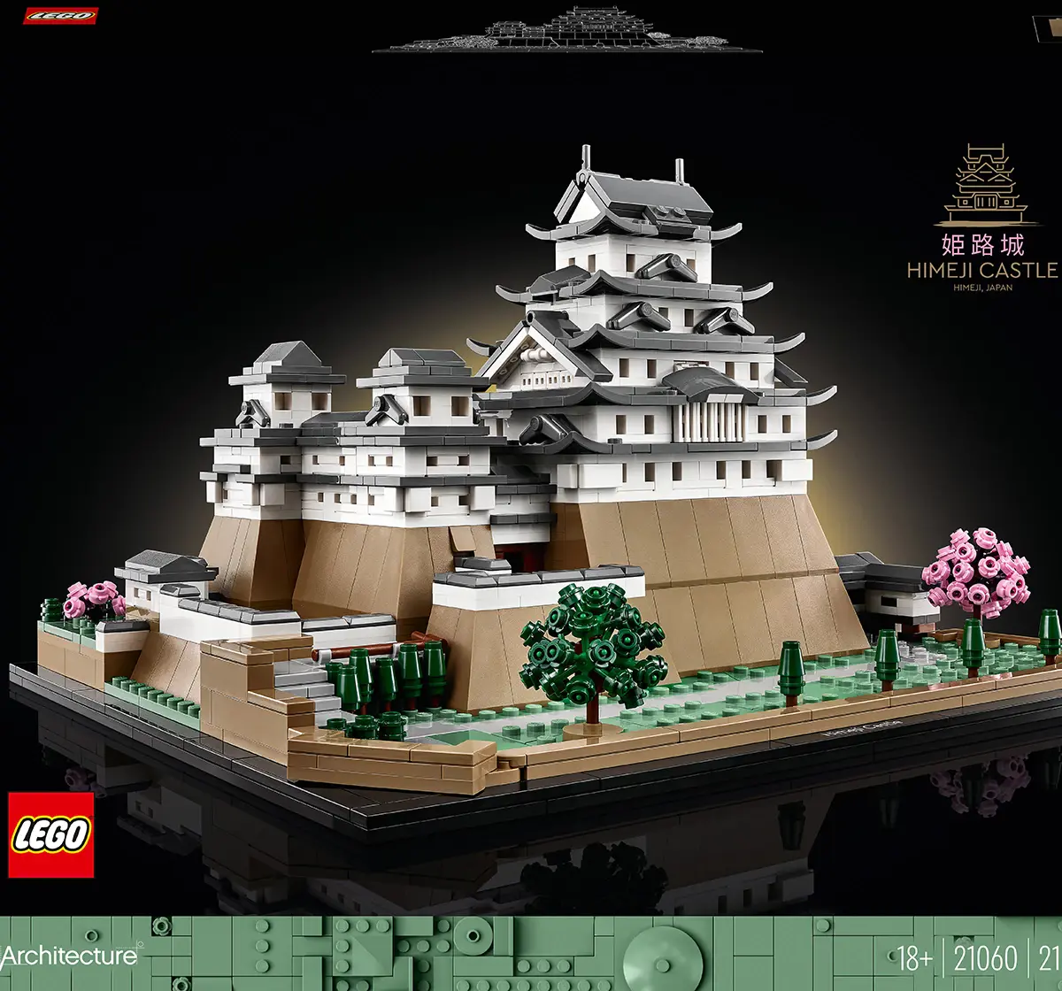 LEGO Architecture Himeji Castle 21060 Building Set (2125 Pieces) 18Y+