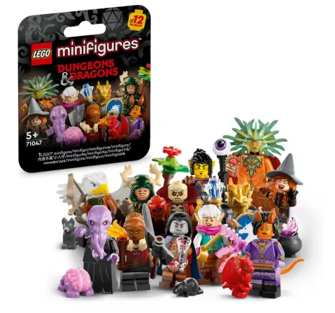 LEGO Minifigures Dungeons & Dragons Toys 71047 (9 Pieces), 5Y+