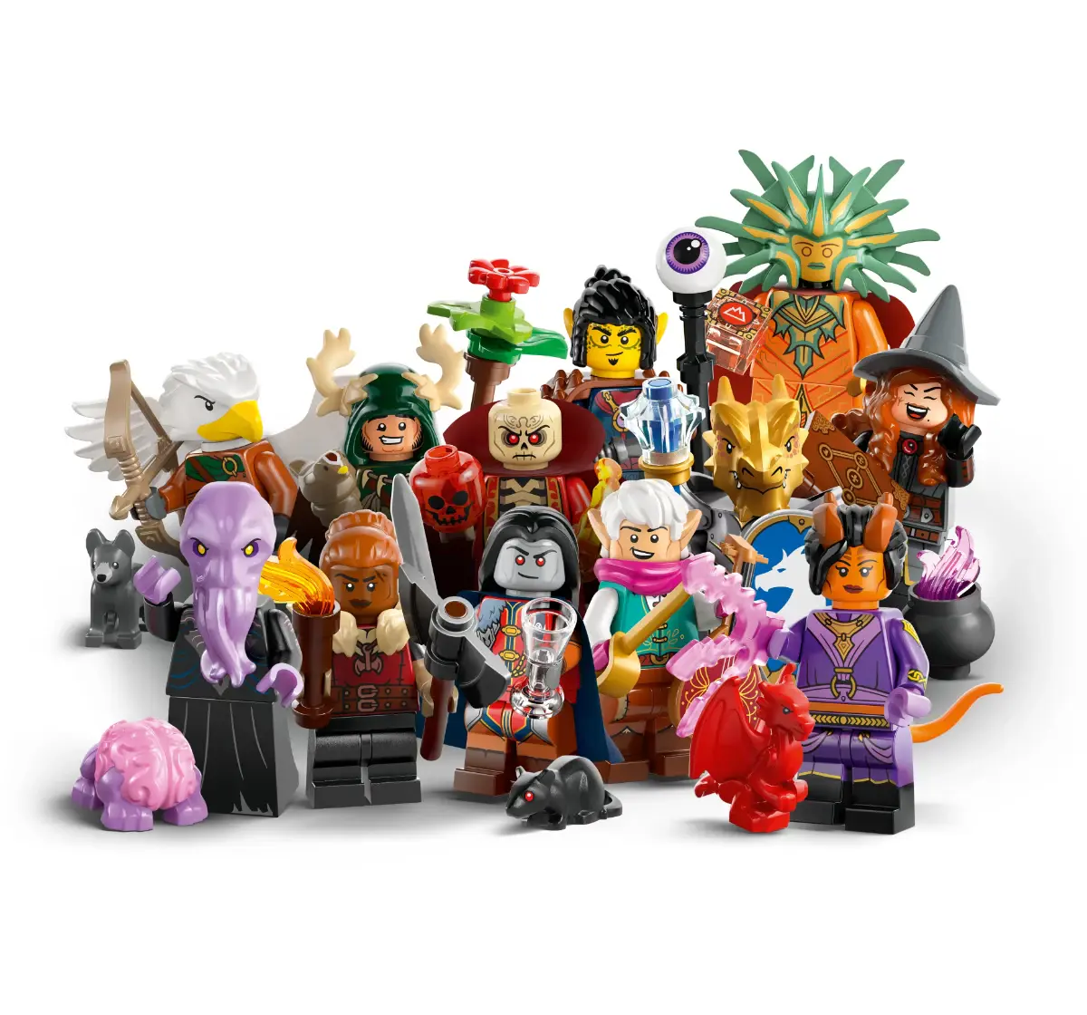 LEGO Minifigures Dungeons & Dragons Toys 71047 (9 Pieces), 5Y+