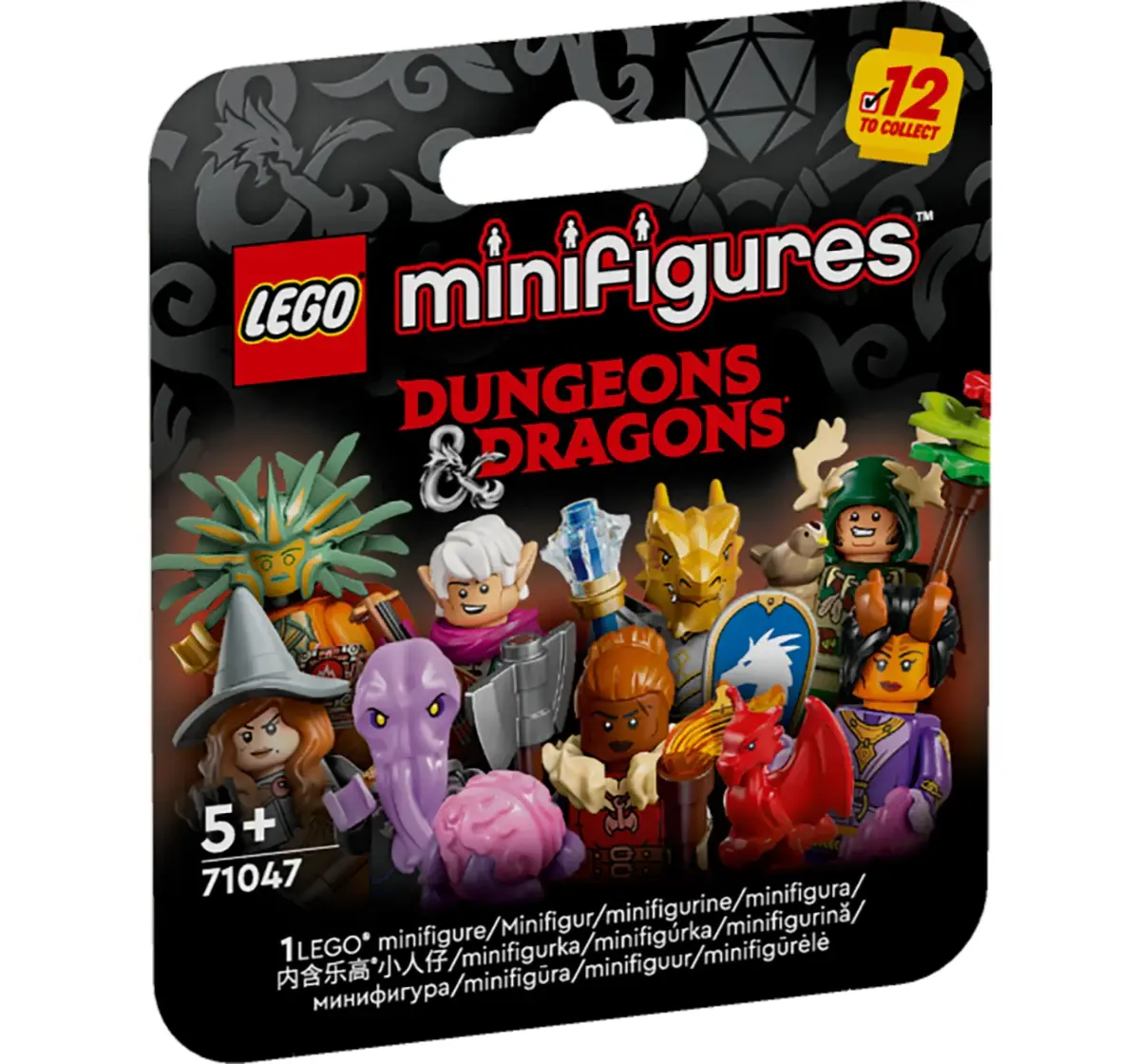 LEGO Minifigures Dungeons & Dragons Toys 71047 (9 Pieces), 5Y+