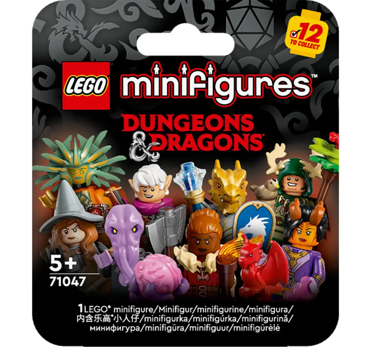 LEGO Minifigures Dungeons & Dragons Toys 71047 (9 Pieces), 5Y+