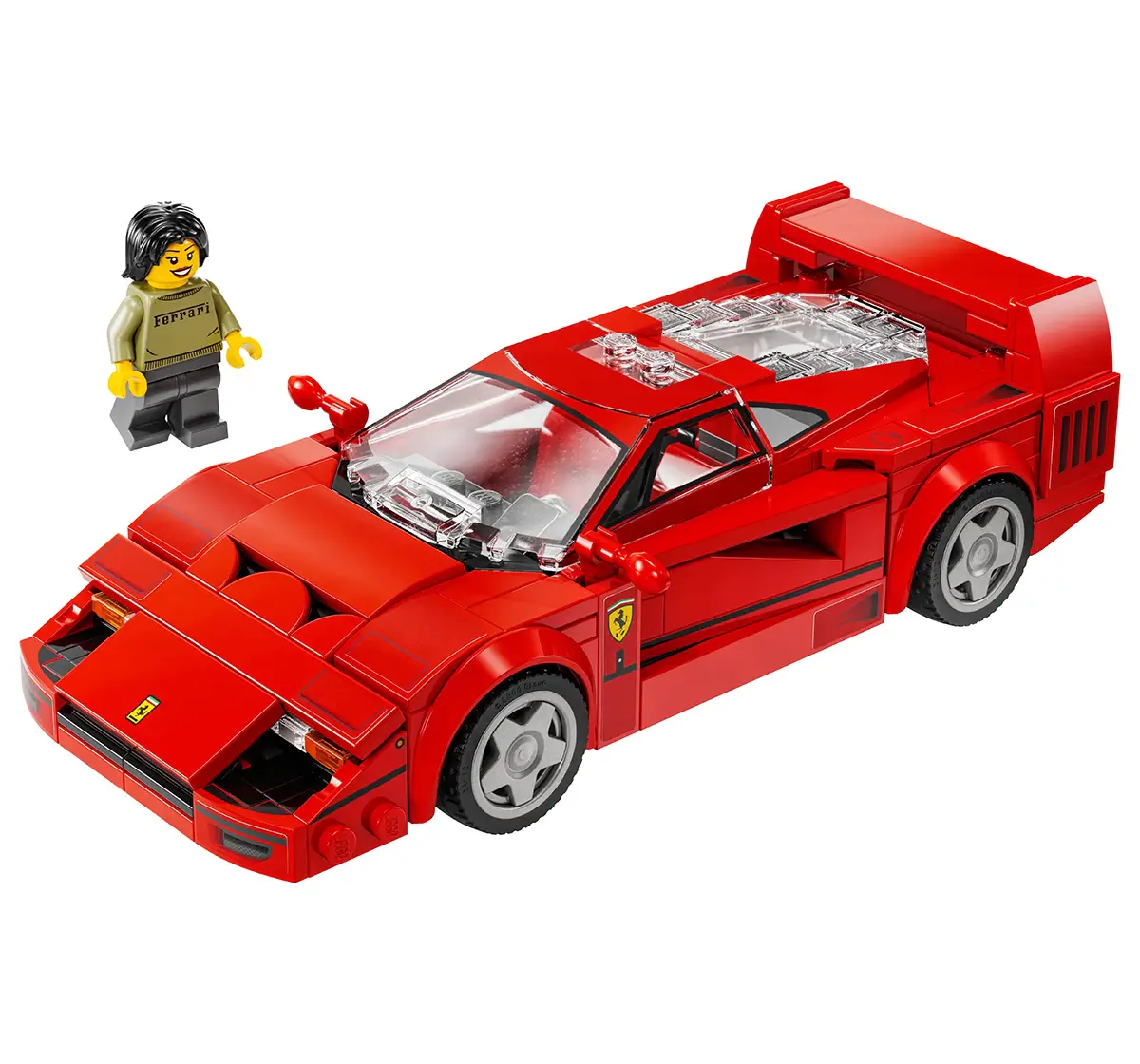 LEGO Speed Champions Ferrari F40 Supercar Vehicle Toy 76934 (318 Pieces) 9Y+